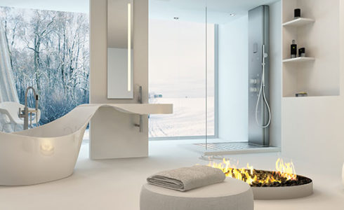 designing a modern bathroom