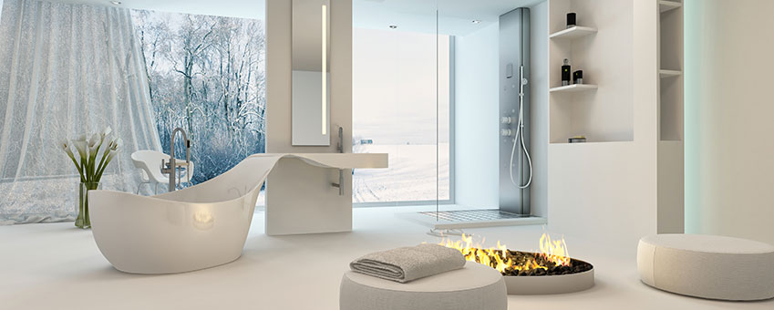 designing a modern bathroom