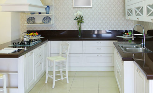 u shaped kitchen designs