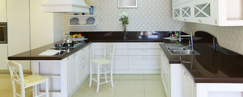 u shaped kitchen designs