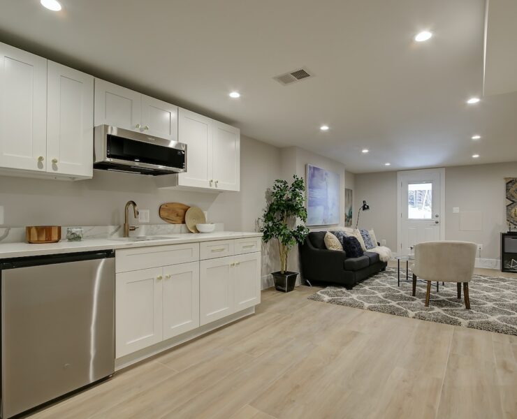 basement kitchen