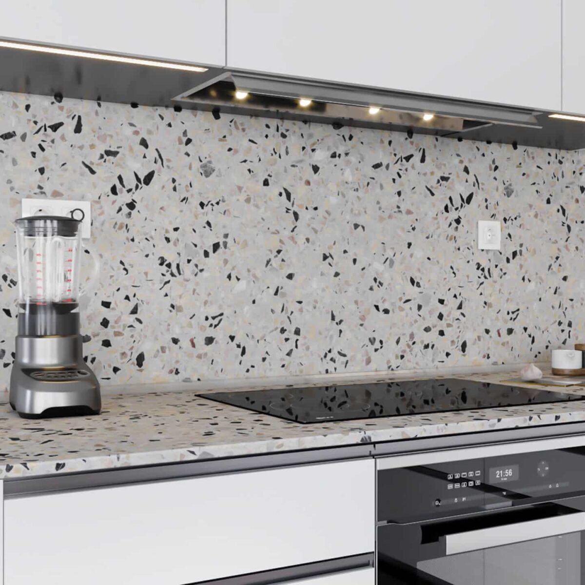 stone kitchen backsplash