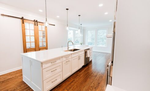 kitchen island with drawers